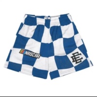 Blue Nascar Shorts